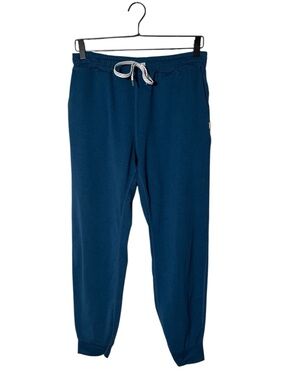 Vuori Navy Blue Drawstring Jogger Sweatpants
